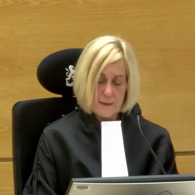 The presiding judge